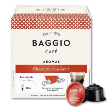 Imagem de 10 Cápsulas Café Baggio Aromas Chocolate e Avelã Dolce Gusto - Baggio 
