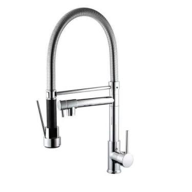 Imagem de Torneira Cozinha Gourmet Misturador Monocomando Cromado Novo - MIGAN, 