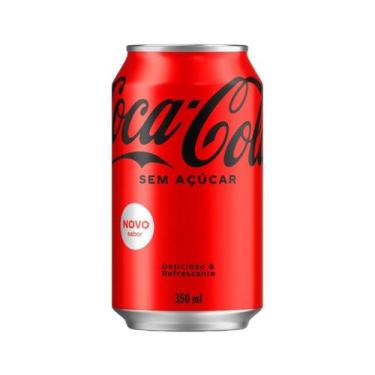 Imagem de CocaCola Lata 350ml Kit C/12 und  Original ou Zero - Coca-Cola, 12x Co