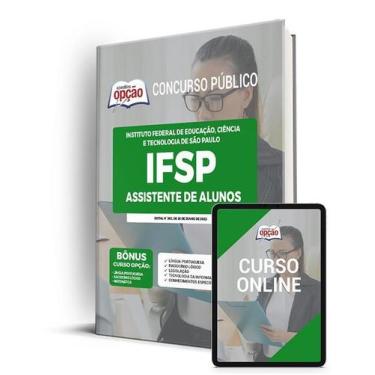 Imagem de Apostila IFSP - Assistente de Alunos - Apostilas Opção