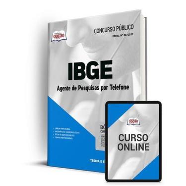 Imagem de Apostila IBGE - Agente de Pesquisas por Telefone - Apostilas Opção