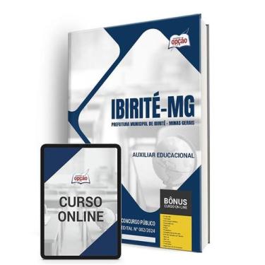Imagem de Apostila Prefeitura de Ibirité - MG 2024 - Auxiliar Educacional - Apos