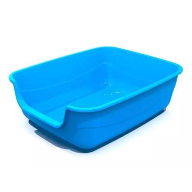 Imagem de Caixa de Areia Bandeja Sanitária Gigante para Gatos Jumbox - Pet Injet