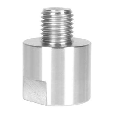 Imagem de TINVHY Adaptador de eixo de cabeça de torno 3,5 cm x 8 tpi para 2,5 cm x 8 tpi de aço para madeira