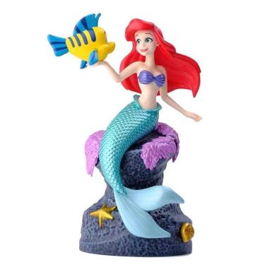 Imagem de Action Figure Pequena Sereia Ariel E Linguado Estátua 19Cm