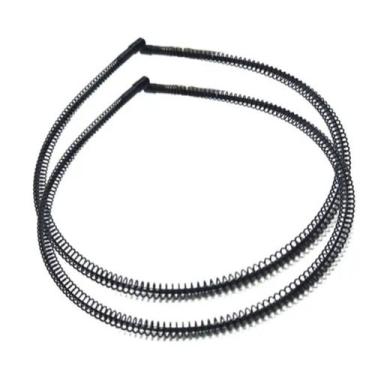 Imagem de KIT 2 Tiaras de Ferro Arco Diadema Masculina Metal Arquinho Ondinhas -