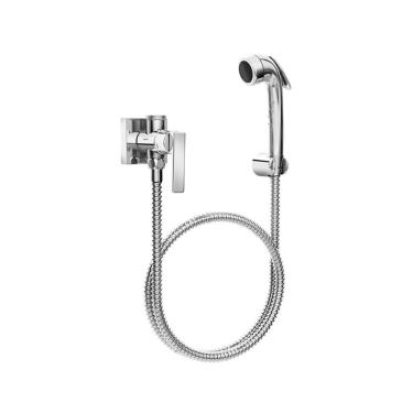 Imagem de Ducha Higiênica Docol Breezy 721806 Com Registro E Derivação Cromada