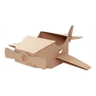 Imagem de Kit Avião Para Brincar Papelão 202501 Eu Amo Papelão