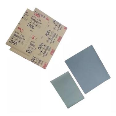 Imagem de Kit 30 Lixas Dagua 3m - 15 De 1500 - 15 2500