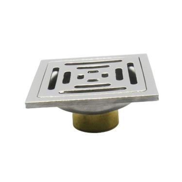 Imagem de Kit 4 Ralos Inteligente 10x10 Anti Odor Insetos Aço Inox Banheiro Casa