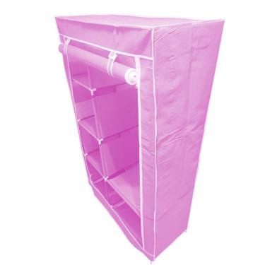 Imagem de Garda Roupa Armario Sapateiro Organizador Cabideiro Duplo Portatil Casa Quarto