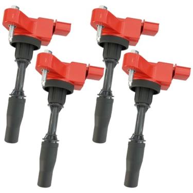 Imagem de ARKAUTO Bobina De Ignição Alto Desempenho Uf680, Conjunto Com 4, Compatível Buick Envision, Regal Verano, Cadillac Ats, Ct6, Chevy Blazer, Camaro, Colorado, Impala, Malibu, Equinox, Gmc, Acadia, Can