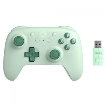 Imagem de Controle 8BitDo Ultimate 2C Wireless Green - 2.4GHz - Bumpers Extras - PC e Android - Verde - 81HD02
