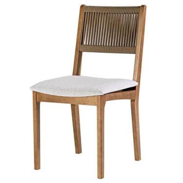 Imagem de Cadeira Tune Sem Braço Corda Fendi Base Mel - 72510 - Sun House