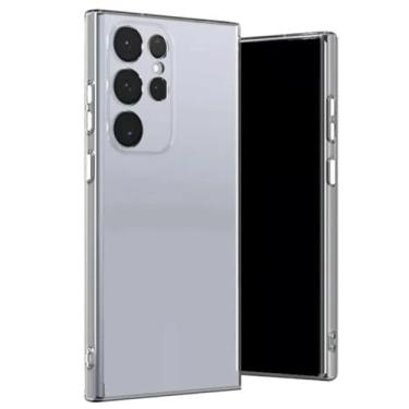 Imagem de [GL CASES] Capa S23 Ultra NÃO AMARELA Capinha Samsung Galaxy S23 Ultra Reforçada Premium Case De Silicone Transparente ANTI AMARELAMENTO Com Proteção De Câmera e Tela