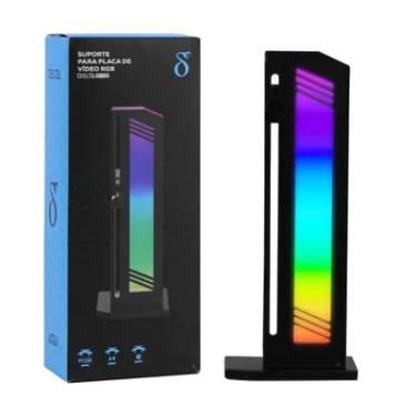 Imagem de Suporte Vertical De Gpu Placa De Vídeo, PC Desktop, 5v, LED RGB