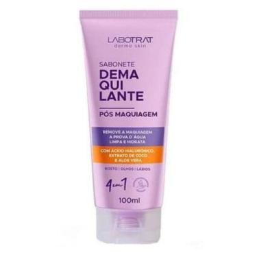 Imagem de Sabonete Facial Demaquilante hidratante  uso diário Labotrat