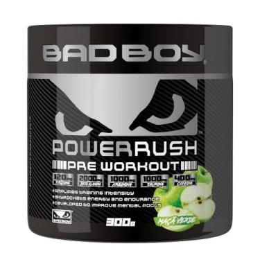 Imagem de Pré Treino Power Rush Pre Workout 300g - Bad Boy, Maçã Verde