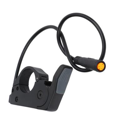 Imagem de Taruor Acelerador de polegar de bicicleta elétrica acelerador bicicleta esquerda guiador sem deslizamento resistente ao desgaste duradouro