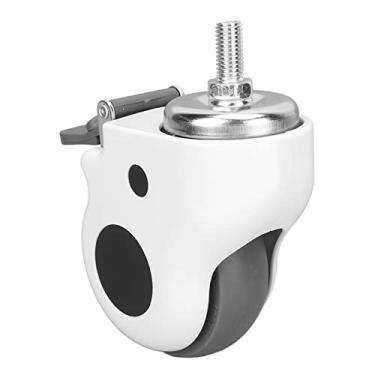 Imagem de Acouto Roda Universal de 4 Polegadas para Camas de Hospital - -Duty Swirl Casters Com Rotação Silenciosa e de Alta Velocidade