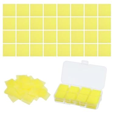 Imagem de PATIKIL 72 peças de pintura de arte de diamante cola de argila 5D quadrado DIY arte diamante refil cola com caixa de armazenamento para arte de diamante bordado lama suprimentos acessórios ferramenta