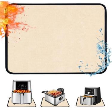 Imagem de Tapete resistente ao calor TOHONFOO para fritadeira de ar, fritadeira,