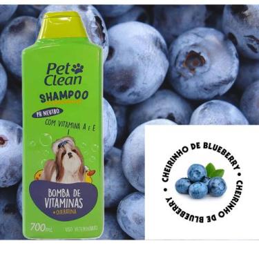 Imagem de Shampoo e condicionador bomba de vitaminas 700ml para cães - pet clean