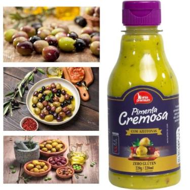 Imagem de Molho Pimenta Cremosa Gourmet Tradicional Ardência Picância Intensa 20