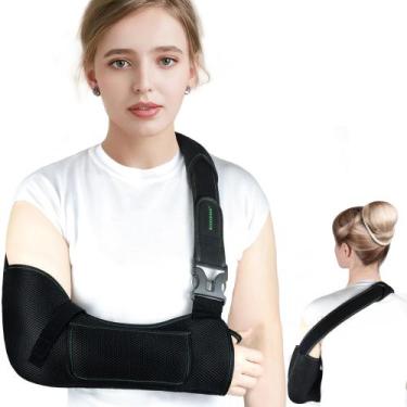 Imagem de Arm Sling KONSEDIK KD005 Medical Sling Suporte de ombro preto