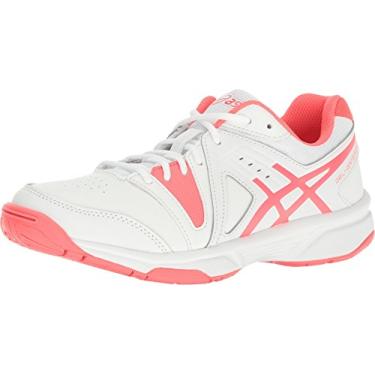 Imagem de ASICS Tênis feminino Gel-Gamepoint, Branco/Rosa Diva, 5