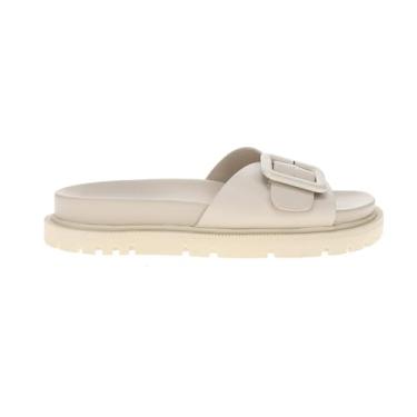 Imagem de MIA Sandália feminina casual Gya Slide casual salto baixo 2,5-5 cm - Off White, Marfim, 35