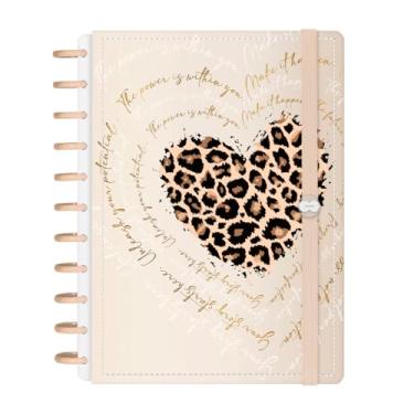 Imagem de Caderno de Disco Inteligente Iscool G+ Natural Fashion Lovers Bege Claro