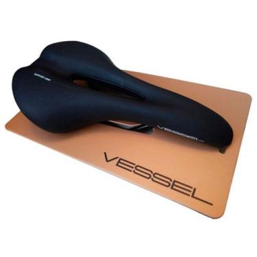 Imagem de Selim Banco Mtb/speed Modelo Morbido Vazado Gel Preto Vessel