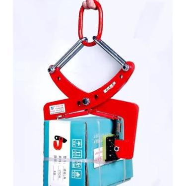 Imagem de ZDJZMGZ Grampo de elevação de laje de granito, grampos de pedra ajustáveis na estrada grampos de elevação de pedra Versatilidade resistente Clipes de aderência industrial, para mármore de pedra de