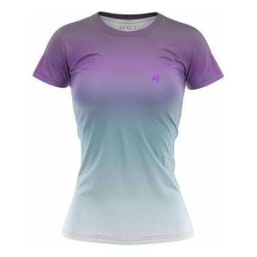 Imagem de Camiseta Feminina Blusa Academia Treino Fitness Proteção Uv - Efect, A