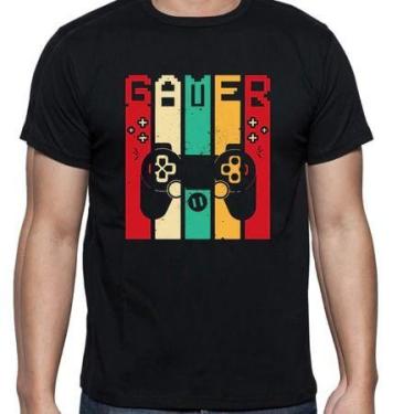 Imagem de Linda Camisa Jogos Gamers 100% Algodão Infantil e Adulto - loja dinka,