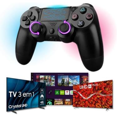 Imagem de Controle com Fio para Jogar na Tv Samsung Cu8000 Cu7700 Au7700 Bu8000 