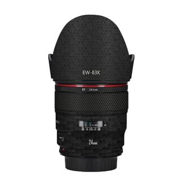 Imagem de EF 24 1,4 L II Protetor de Lente de Câmera Revestimento Película Protetora Vinil Película Adesivo Premium para Canon EF 24 mm F1.4 L II (Honeycomb Black)