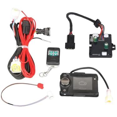 Imagem de Aquecedor de estacionamento a diesel de 12 V, placa de controle LCD, monitor de monitor de controle remoto, sensor de chicote de fios compatível com aquecedores Eberspacher Webasto 5KW