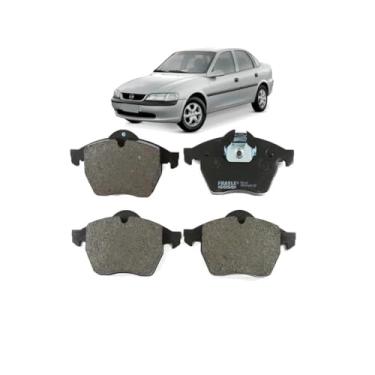 Imagem de Kit Pastilha Freio GM Vectra 1996 a 1998 + Car80 Anti Chio 300ml
