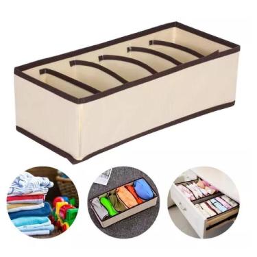 Imagem de Organizador Sutia 6 Nichos Porta Cueca Camisetas Gavetas Armario Guarda Roupa Closet Colmeia Calcinha Meia