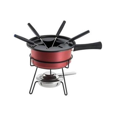 Imagem de Aparelho de Fondue Forma Aspen 8 Peças - Vermelho