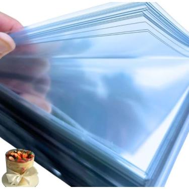 Imagem de 70 Folhas De Acetato Transparente A3-30 x 42cm 0,20mm Esp.