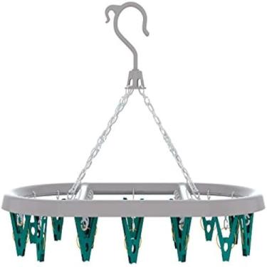 Imagem de Varal dobravel para secar roupas, pequeno e portatil, util