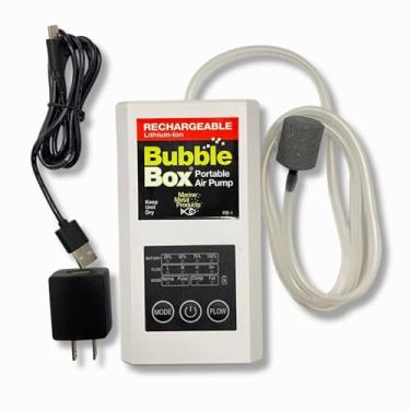 Imagem de Marine Metal Aerador de isca viva recarregável RB-1, bomba de ar resistente à água, portátil