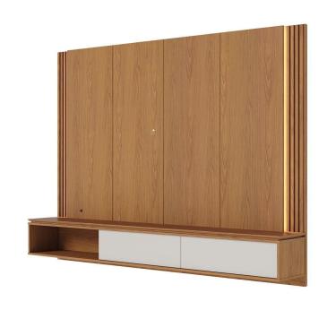 Imagem de Home Suspenso Loa 2 Portas De Correr - Ssx Multicoisas Cor Freijo/off White Matte