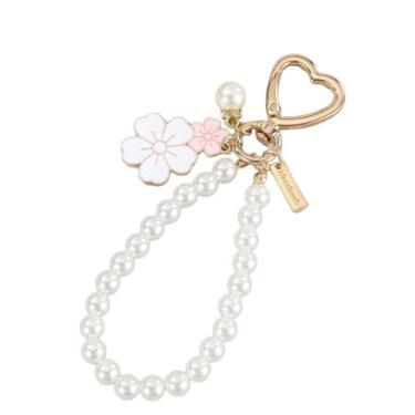 Imagem de Y2k Bolsa de coração de pérola para mulheres, berloque com alça de pulso, bolsa moderna, acessórios, joias, presentes de amizade, presentes para mulheres, presentes de Natal, dia dos namorados