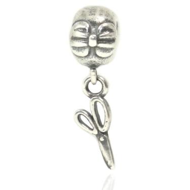 Imagem de Berloque Charms Tesoura Prata Legitima 925 - La&Ny Pratas