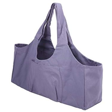 Imagem de Generic Bolsa de Bagagem Durável de Grande Capacidade para Acessórios de Ioga, Armazenamento de Roupas de Fitness de Tamanho Amplo Bolsa de Ombro para Tapete de Ioga, Telefone, Chaves, Pacote de