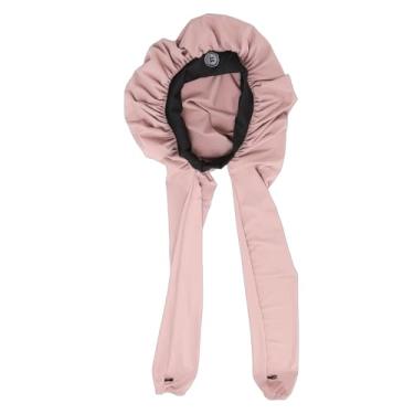 Imagem de Ymiko Gorro de Cabelo Longo para Dormir à Noite Forro Elástico Macio e Respirável Dreadlock Braid Bonnet Design 2 Em 1 Protege Penteados para Mulheres Com Tranças de Cabelo Longo (Rosa)